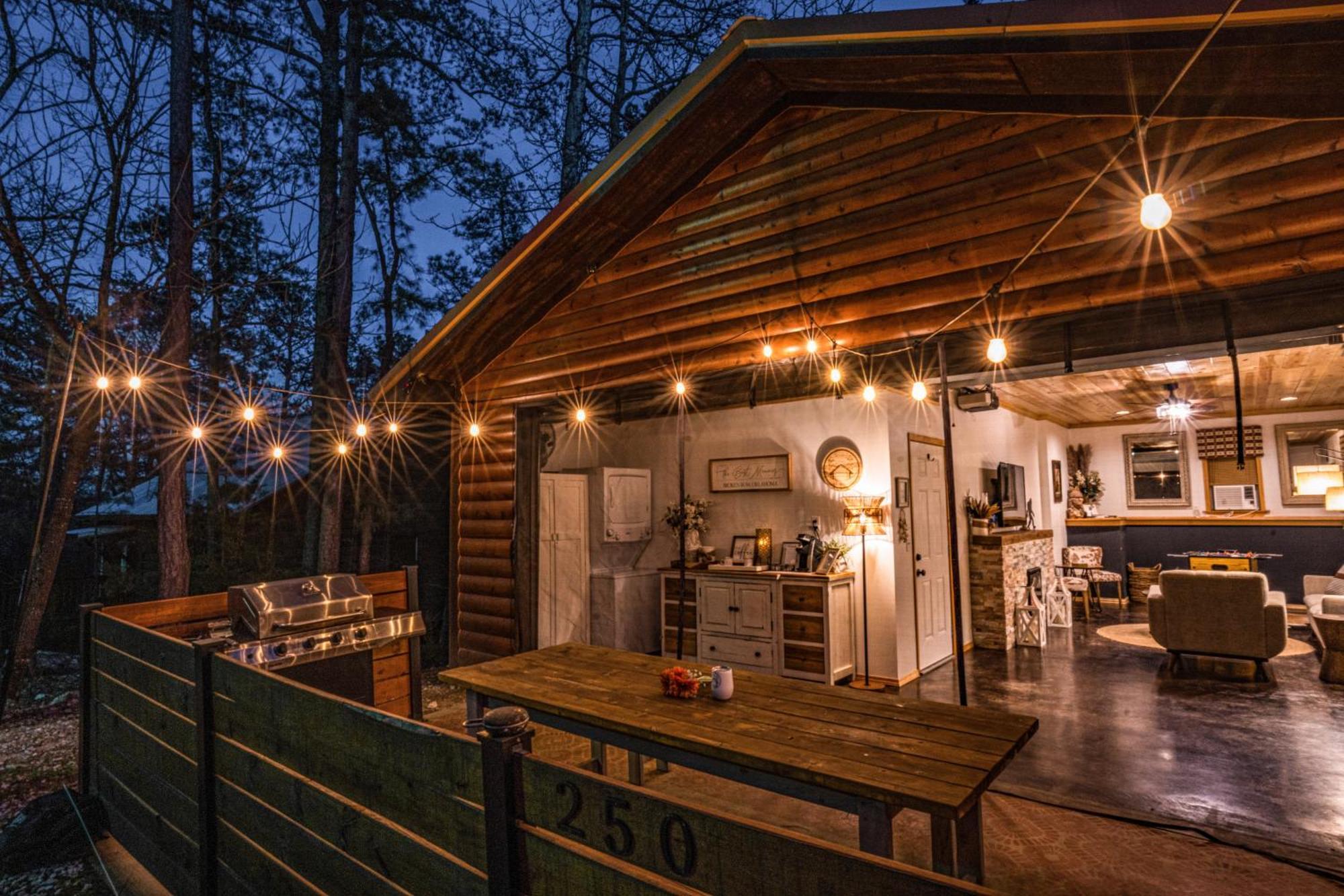 Coppermoon Cabin Broken Bow Exterior foto